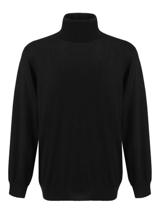 25FW 브루넬로 쿠치넬리 터틀넥 스웨터 M2300103CH101 Black