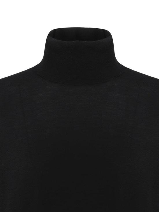 25FW 브루넬로 쿠치넬리 터틀넥 스웨터 M2300103CH101 Black - BRUNELLO CUCINELLI