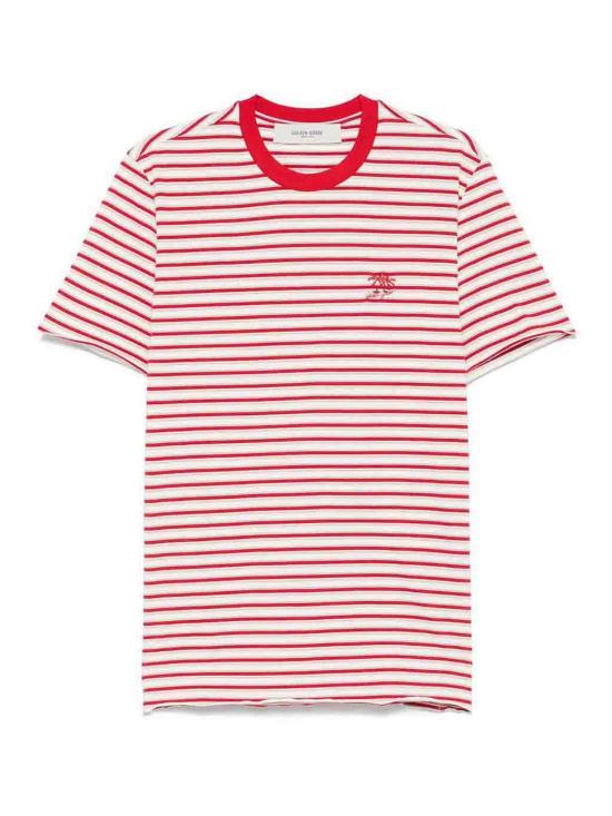 25SS 골든구스 반팔 티셔츠 GMP02168P00188011458 Red