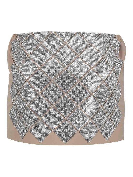  엔유 숏 원피스 FW22021GIACRYSTAL Nude Neutrals - NU