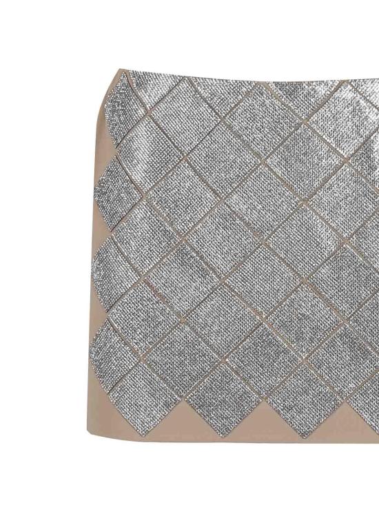  엔유 숏 원피스 FW22021GIACRYSTAL Nude Neutrals - NU