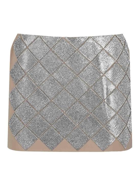  엔유 숏 원피스 FW22021GIACRYSTAL Nude Neutrals