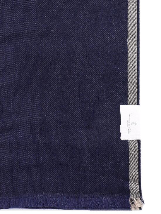 26FW 브루넬로 쿠치넬리 머플러/스카프 MSC665ORCL616 BLUE - BRUNELLO CUCINELLI