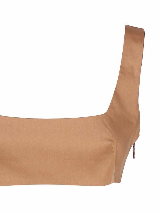  안다마네 민소매 티셔츠 TM130744ATNC147630 Beige - ANDAMANE