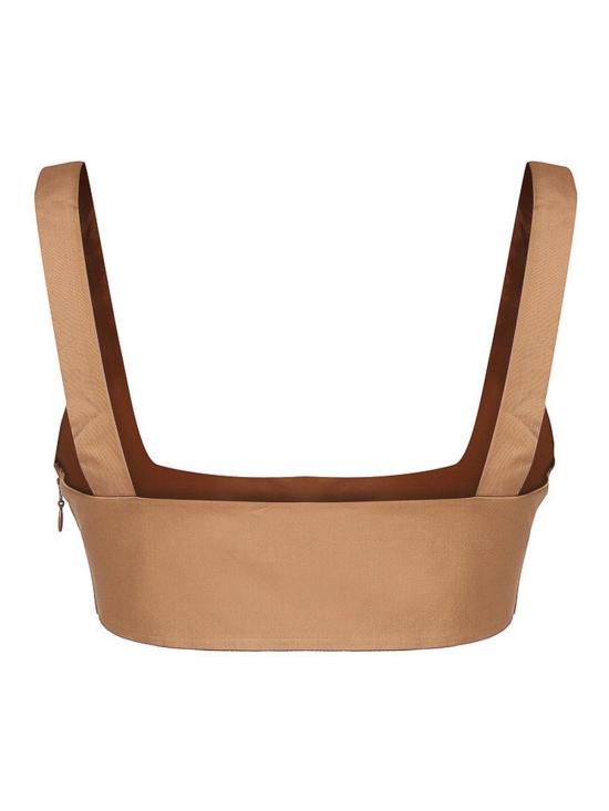  안다마네 민소매 티셔츠 TM130744ATNC147630 Beige - ANDAMANE