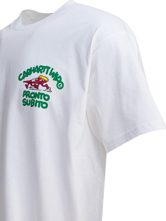 25FW 칼하트 WIP 반팔 티셔츠 I03519502XX 03 White - CARHARTT WIP