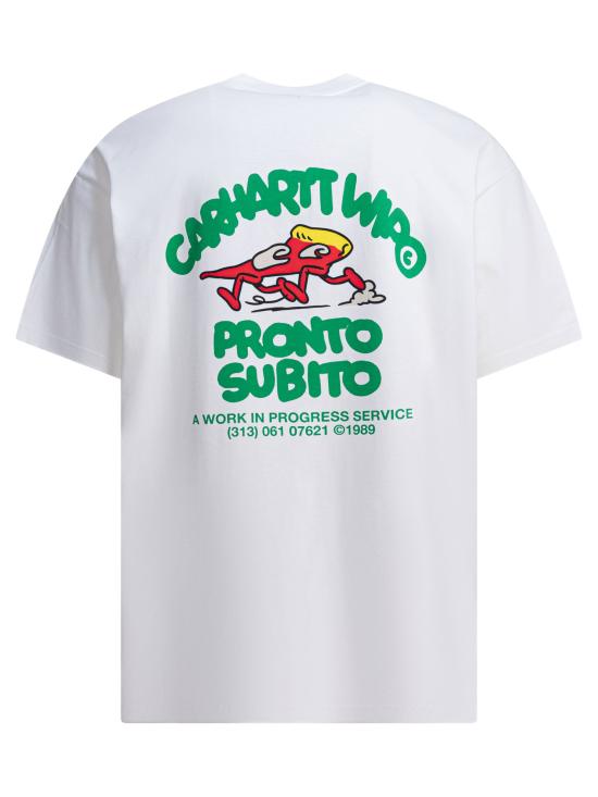 25FW 칼하트 WIP 반팔 티셔츠 I03519502XX 03 White - CARHARTT WIP