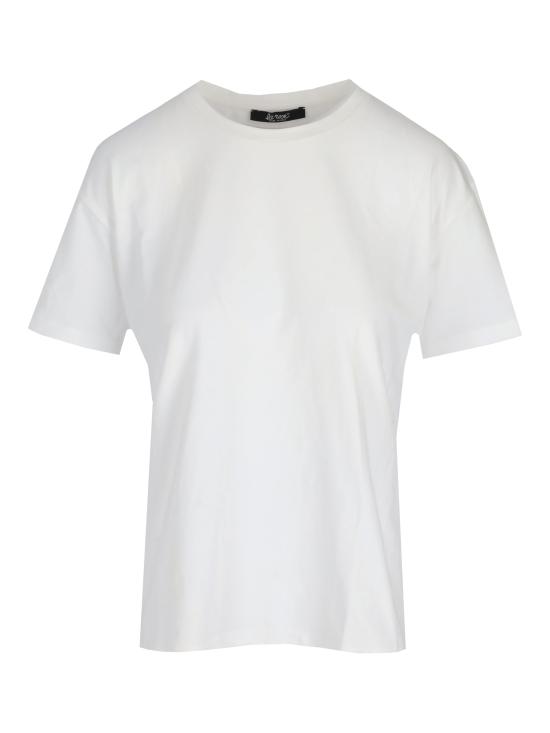 26SS 라 로즈 반팔 티셔츠 MMD002 001 BIANCO