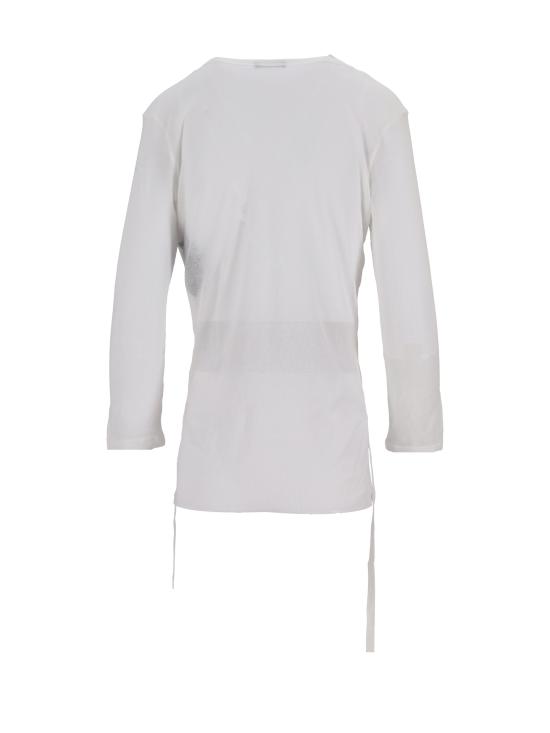 25SS 앤 드뮐미스터 반팔 티셔츠 B0012885FA434 002 NATURAL WHITE - ANN DEMEULEMEESTER