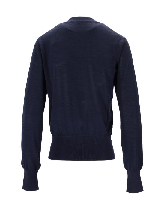 25SS 아미 긴팔 티셔츠 FKS166KN0066 4011 BLEU MARINE - AMI