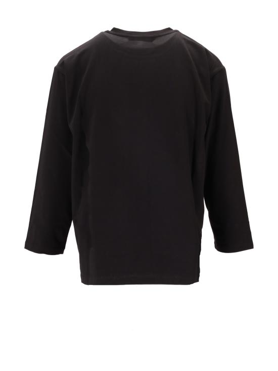 26SS 라 로즈 반팔 티셔츠 MLD003 999 NERO - LA ROSE