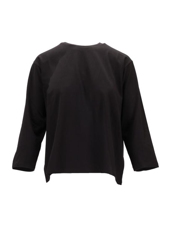 26SS 라 로즈 반팔 티셔츠 MLD003 999 NERO