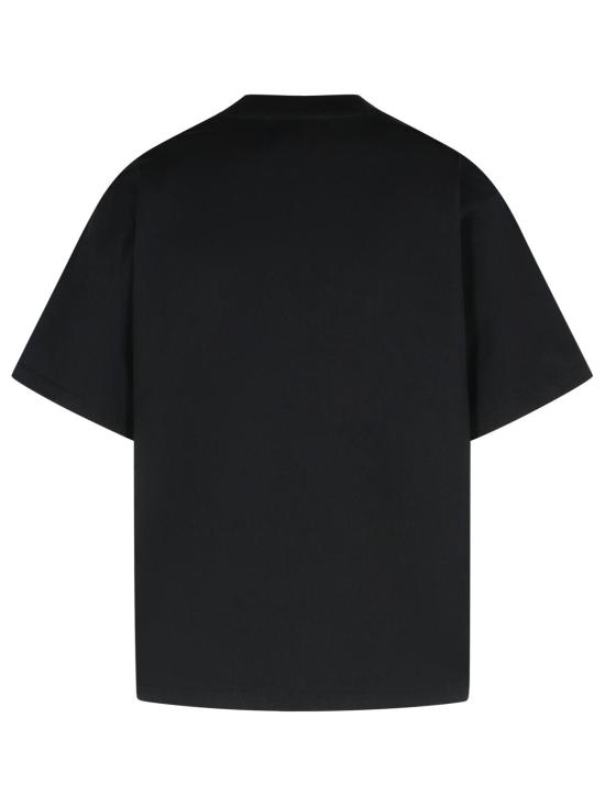 25FW 루루 스튜디오 반팔 티셔츠 TELANTOBLACK Black - LOULOU STUDIO