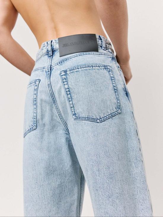  질샌더 데님 팬츠 질 샌더 앤타크틱 루즈 다이아고널  팬츠 - JIL SANDER