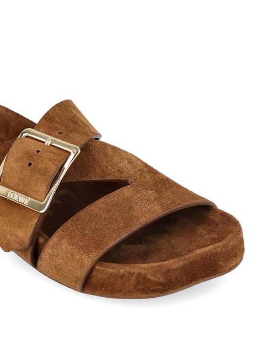 25FW 로에베 샌들 L815465XAL3100 AI25 BROWN - LOEWE
