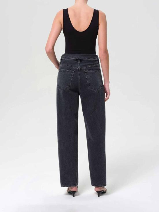 25FW 에이골디 스트레이트 팬츠 A249 1818 ZYRZEPHYR ECHO Black - AGOLDE