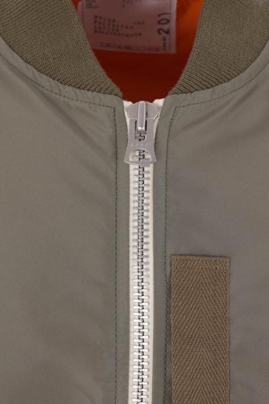 25FW 사카이 봄버 자켓 SCM201501 BROWN - SACAI