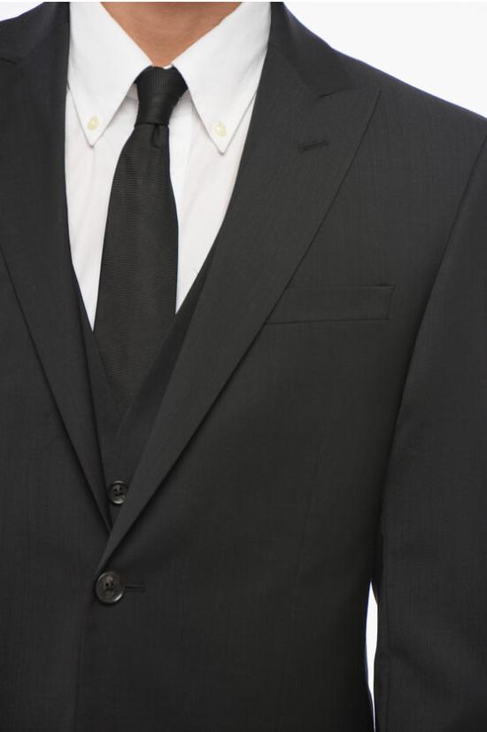  꼬르넬리아니 수트 세트 258Z72 2537100 020 Black - CORNELIANI