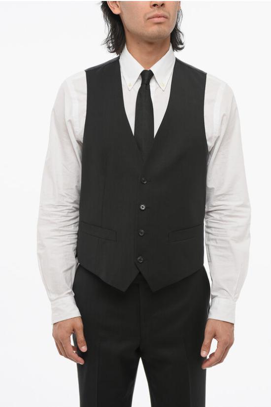  꼬르넬리아니 수트 세트 258Z72 2537100 020 Black - CORNELIANI