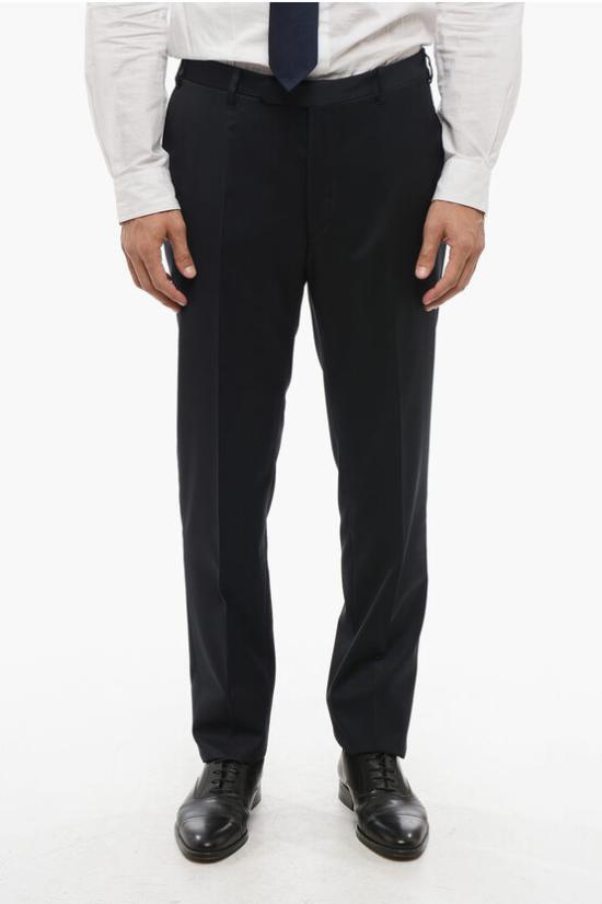  꼬르넬리아니 수트 세트 258R35 2538150 001 Blue - CORNELIANI