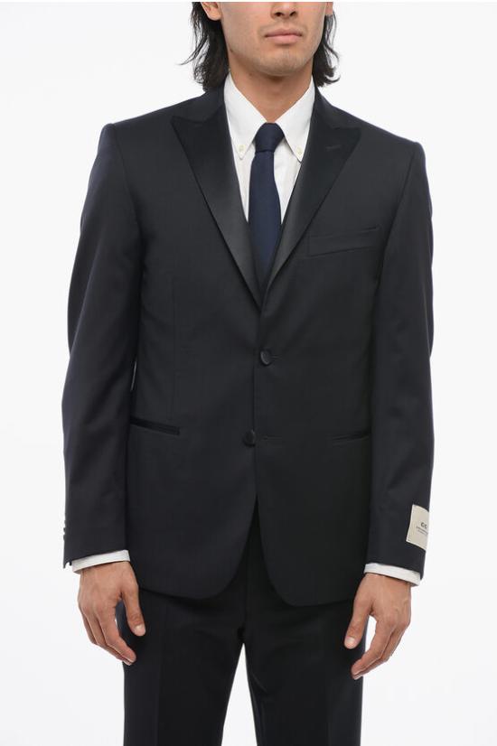  꼬르넬리아니 수트 세트 258R35 2538150 001 Blue - CORNELIANI