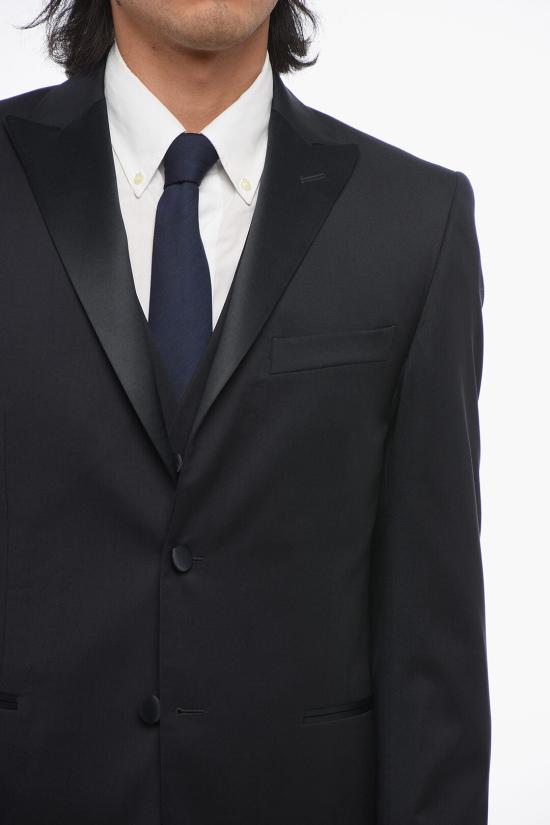  꼬르넬리아니 수트 세트 258R35 2538150 001 Blue - CORNELIANI