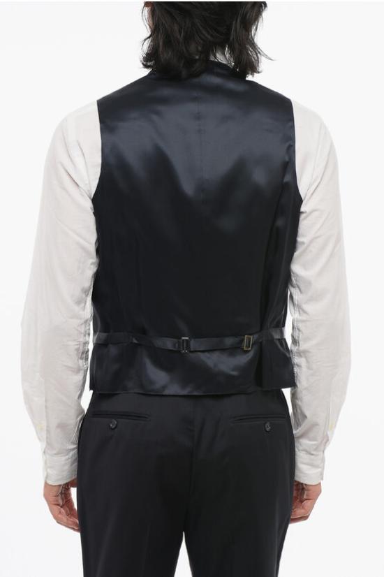  꼬르넬리아니 수트 세트 258R35 2538150 001 Blue - CORNELIANI