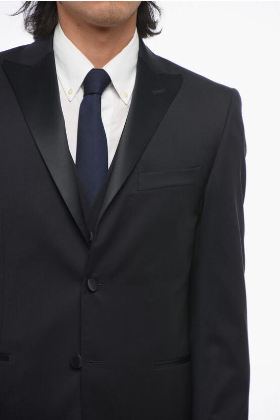  꼬르넬리아니 수트 세트 258R35 2538150 001 Blue - CORNELIANI