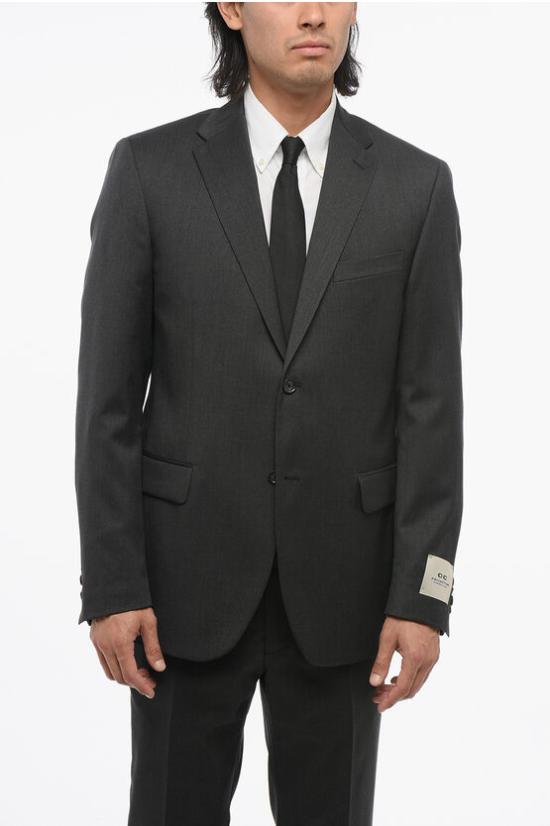  꼬르넬리아니 수트 세트 257R45 2538150 013 Gray - CORNELIANI