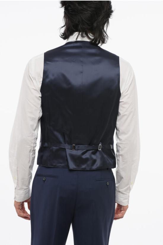  꼬르넬리아니 수트 세트 258Z72 2537100 001 Blue - CORNELIANI