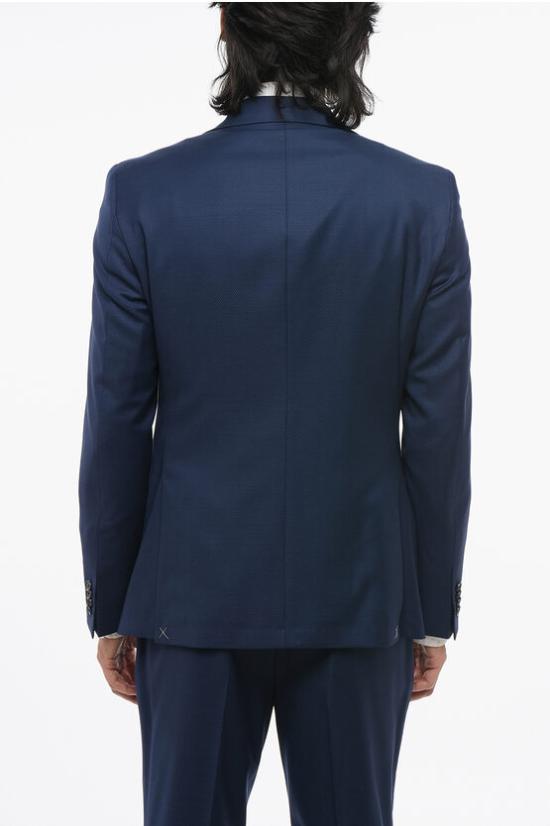  꼬르넬리아니 수트 세트 258Z2Z 2537158 003 Blue - CORNELIANI