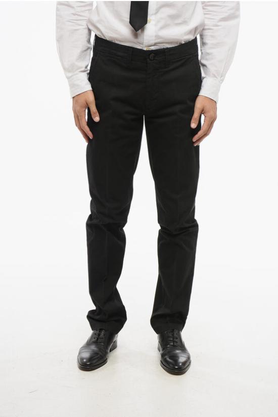  꼬르넬리아니 치노 팬츠 834ET5 9120168 020 Black