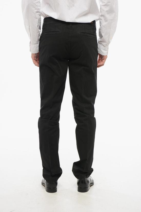  꼬르넬리아니 치노 팬츠 834ET5 9120168 020 Black - CORNELIANI