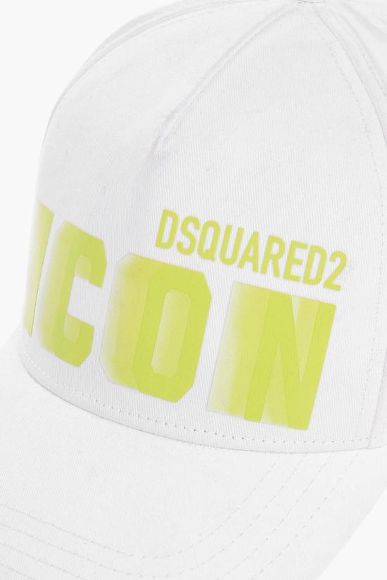  디스퀘어드2 모자 BCM0794 05C00001 M633 White - DSQUARED2