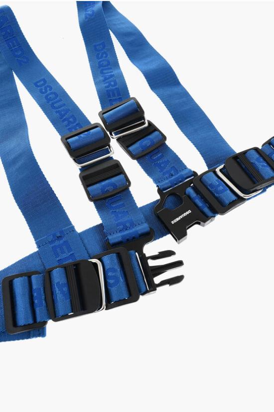  디스퀘어드2 패브릭 벨트 BEM0463 20205729 3085 Blue - DSQUARED2