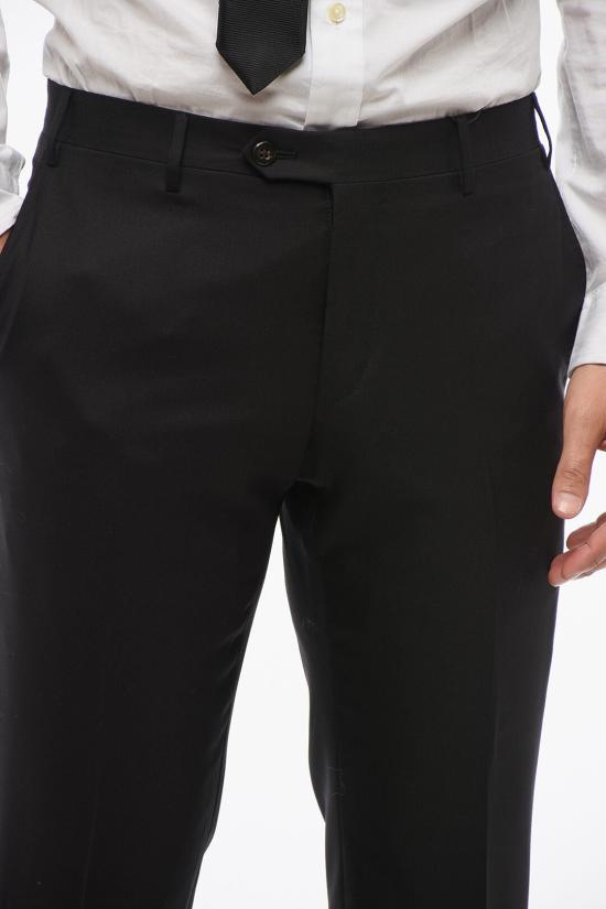  꼬르넬리아니 스트레이트 팬츠 845279 9818060 020 Black - CORNELIANI