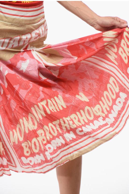  디스퀘어드2 스커트 S75MA0837 S54874 001S Red - DSQUARED2