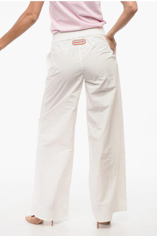  디스퀘어드2 스트레이트 팬츠 S72KA1169 S76639 100 White - DSQUARED2