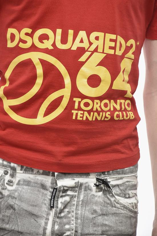  디스퀘어드2 반팔 티셔츠 S71GD1433 S22427 974X Red - DSQUARED2