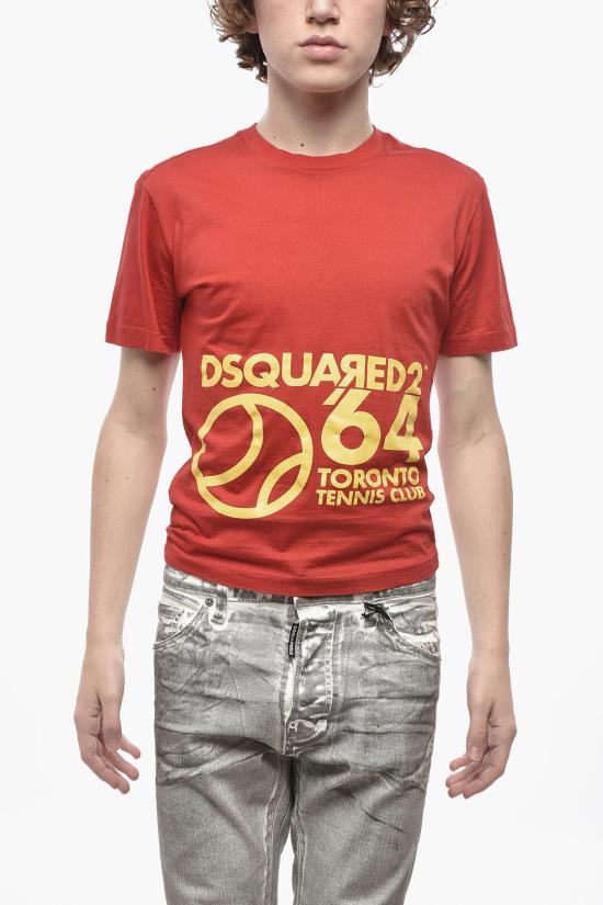  디스퀘어드2 반팔 티셔츠 S71GD1433 S22427 974X Red