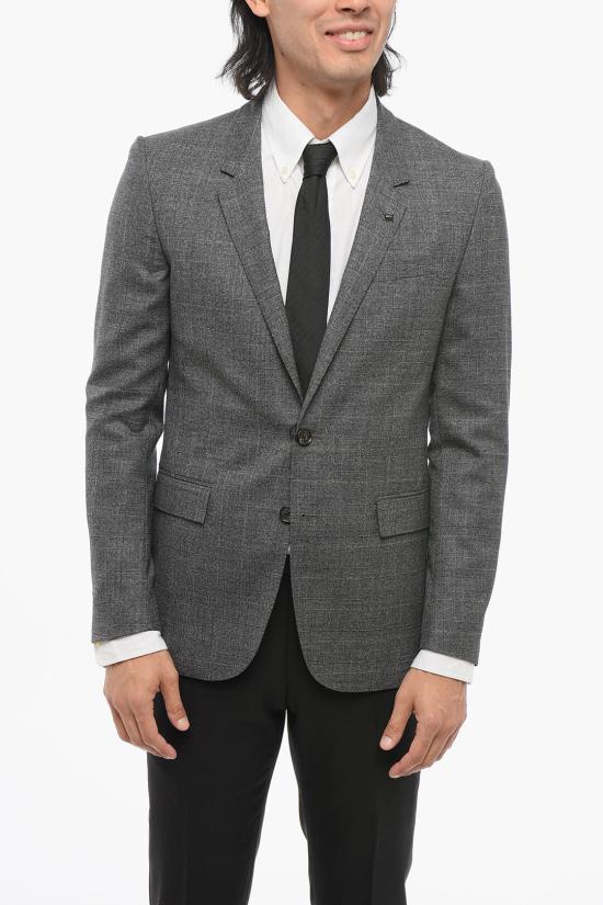  꼬르넬리아니 수트 자켓 84XZ48 9867433 013 Black White