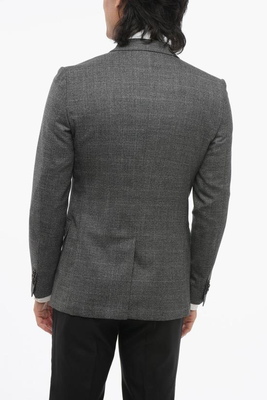  꼬르넬리아니 수트 자켓 84XZ48 9867433 013 Black White - CORNELIANI