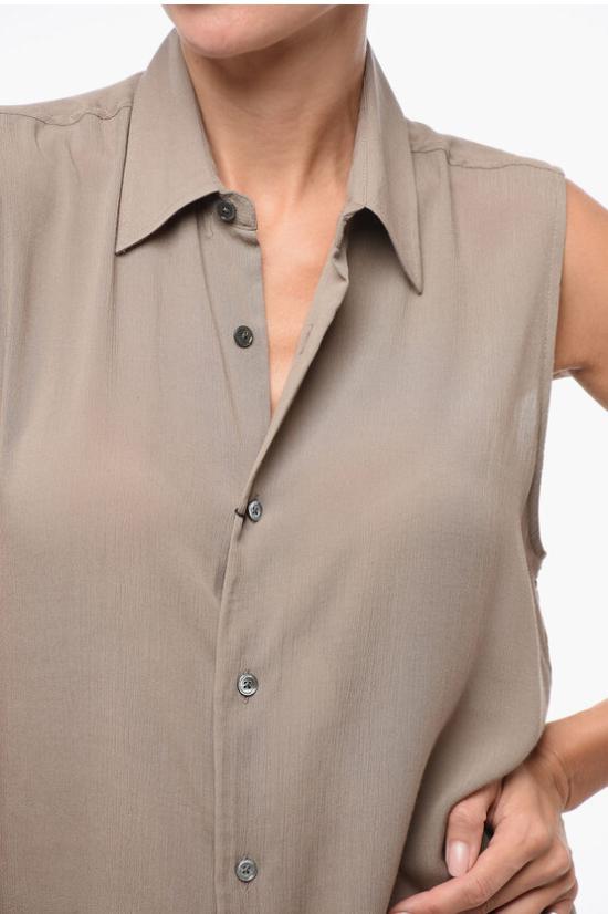  아미 셔츠 USH227 VI0016 F 2811 Beige - AMI