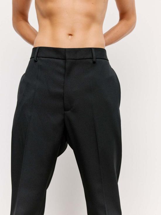  질샌더 스트레이트 팬츠 질 샌더 재활용 폴리에스터 가바딘 팬츠 - JIL SANDER