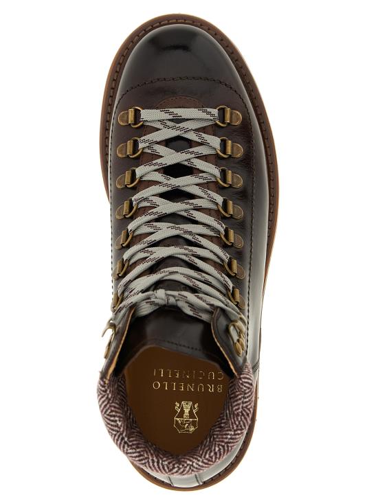 25FW 브루넬로 쿠치넬리 부츠 MZUWNRS890CCK78 Brown - BRUNELLO CUCINELLI