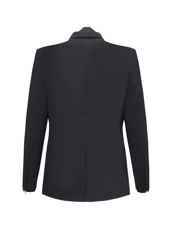 25FW 카사블랑카 수트 자켓 MPF25JK38001 BLACK - CASABLANCA