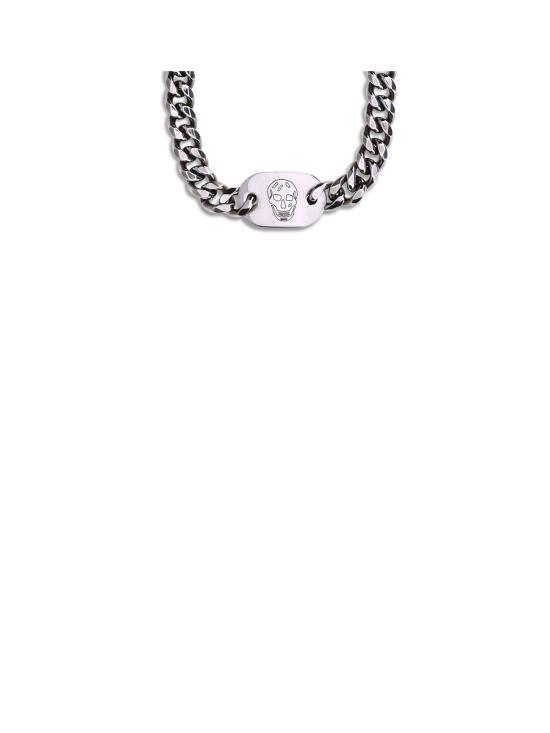 25FW 알렉산더 맥퀸 브레이슬릿 836629J161N 0446 SILVER - ALEXANDER MCQUEEN