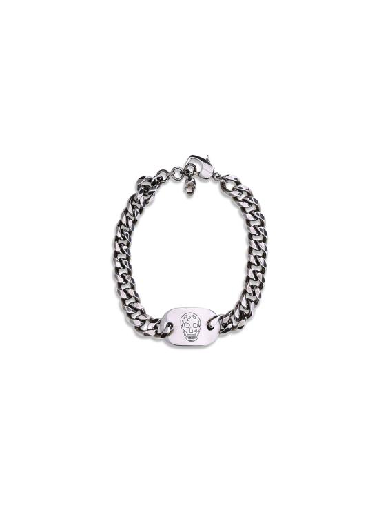 25FW 알렉산더 맥퀸 브레이슬릿 836629J161N 0446 SILVER