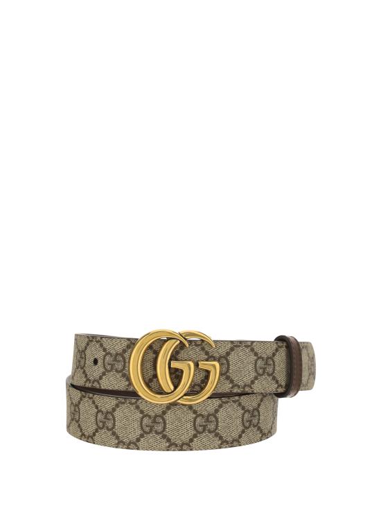 26FW 구찌 GG 마몽 리버시블 벨트 65941792TIC 8358 BROWN