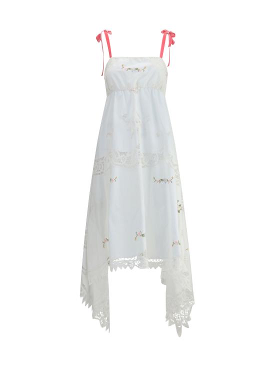 25SS 엘라 미디 원피스 KDR1SPCOOLD 1 WHITE